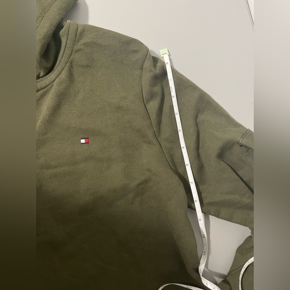 Tommy Hilfiger Army Green Long Top/Dress size M - Picture 11 of 12